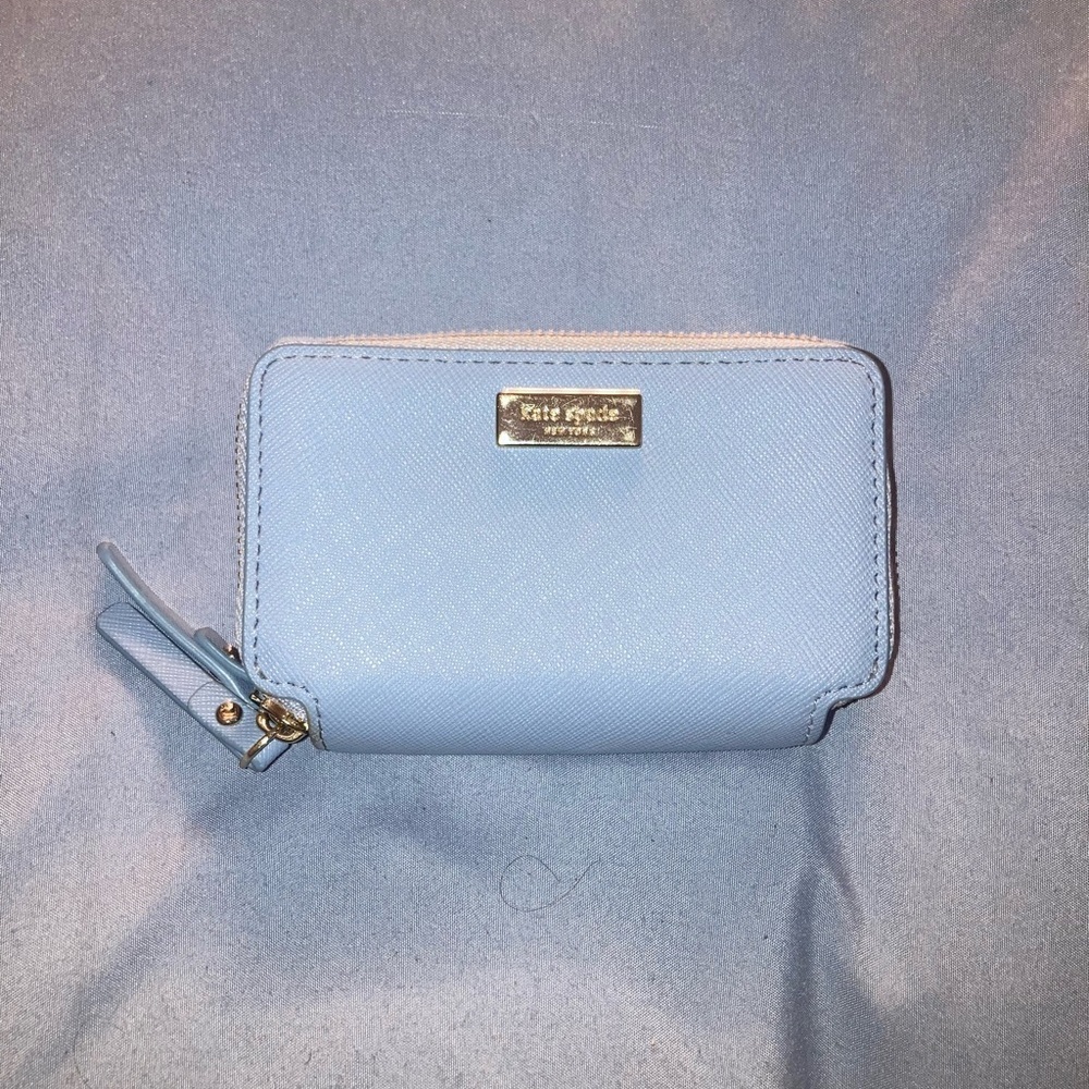 Kate Spade Light Blue Wallet - Picture 8 of 10